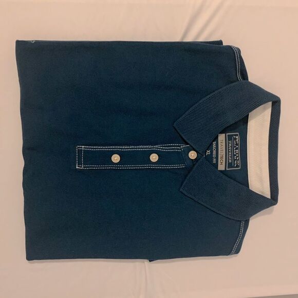 Jos A Bank Traveler Travel Tech Slim Fit  Polo - Picture 6 of 7